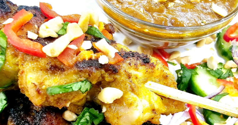 Chicken Satay Platter