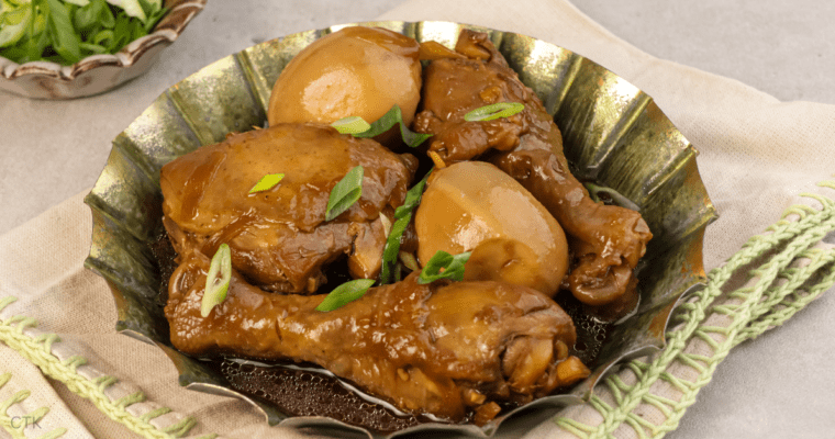 Soy-Braised Whole Chicken in the Thermomix®