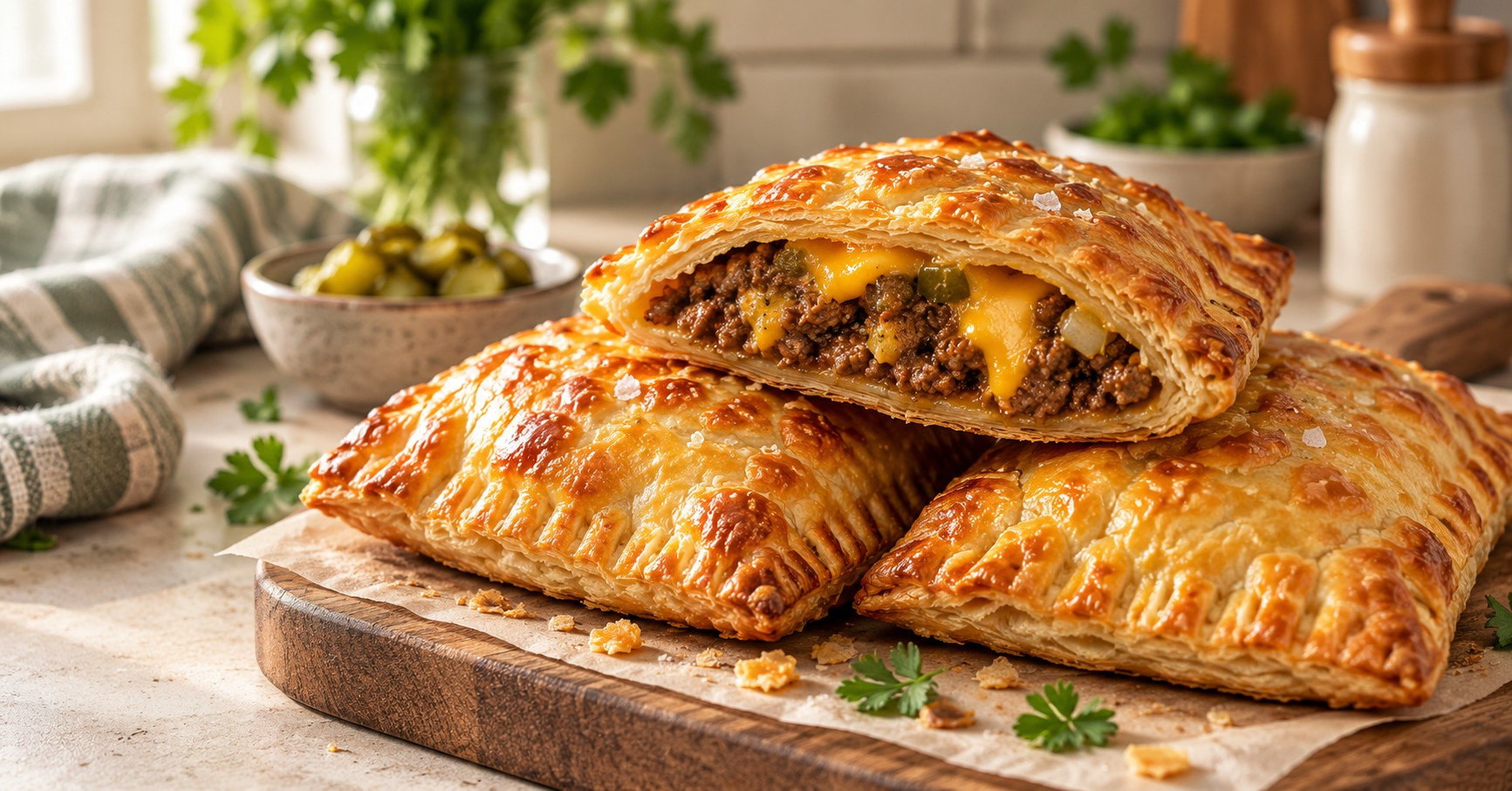 Cheeseburger Hand Pies